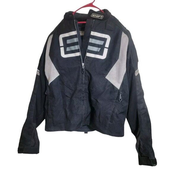 Shift Jacket Men L Black Advanced Technology MotorCycle ST Grunge Punk Western